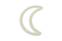 Decoración LED luna creciente Lucendi 21,5 x 26,5 cm Neón plástico flexible PVC Amarillo