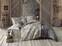3-teiliges Einzelbett-Set Alda Stoff Arabesken-Muster in Bambus Mehrfarbig