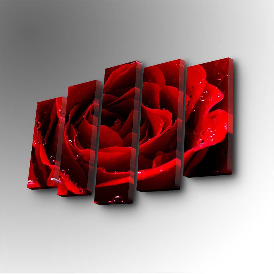 Pentapittura Atos Rose Blossom Design Rosso