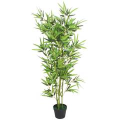 Künstliche Pflanze Bambus 120cm Grün