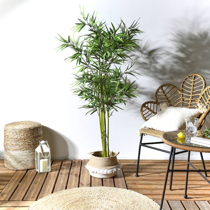 Plante artificielle Bambou H150cm Vert