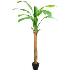 Künstliche Pflanze Bananenbaum 165cm Grün