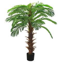 Plante artificielle Palmier Cycas 140cm Vert