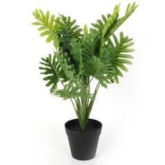 Plante artificielle Philodendron H55cm Vert