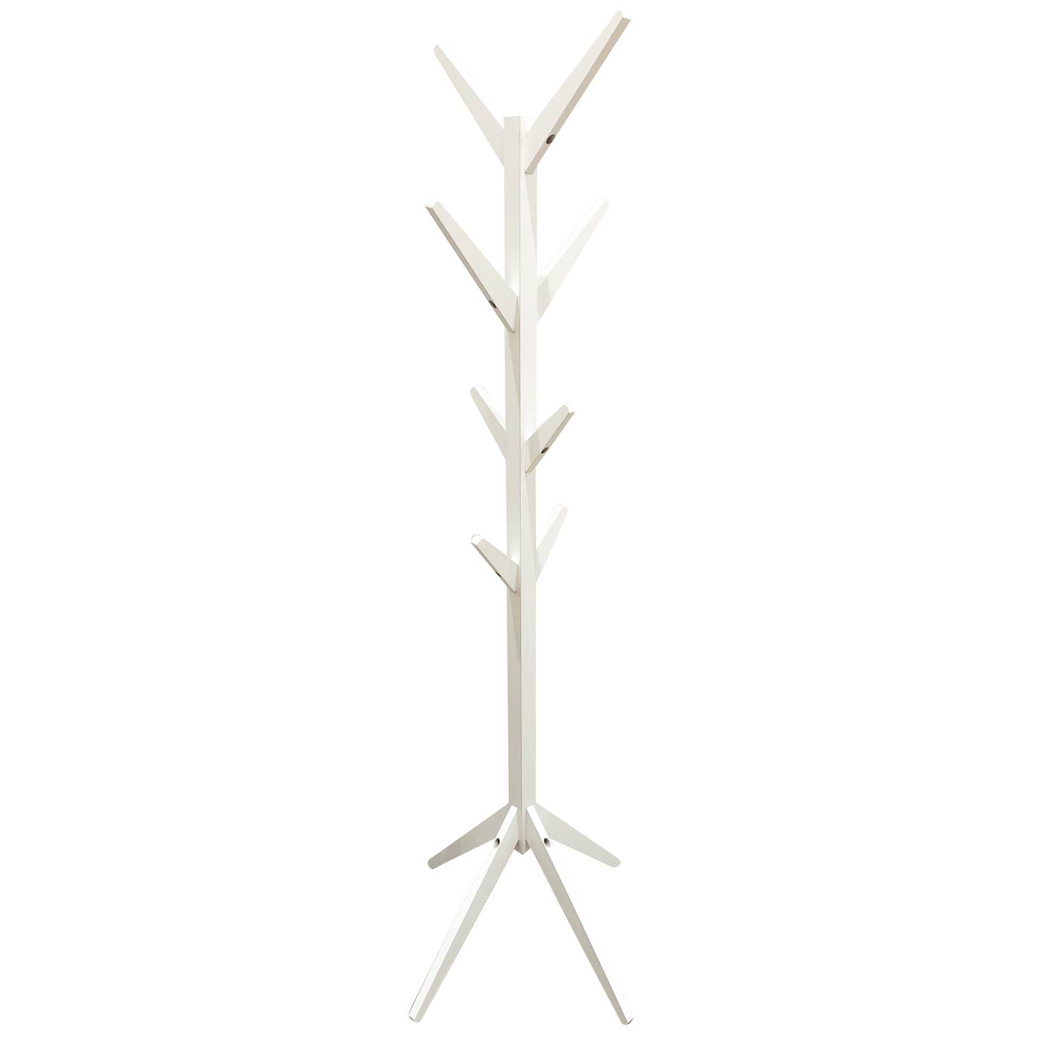 Portemanteau Maddux H178cm Bambou Blanc
