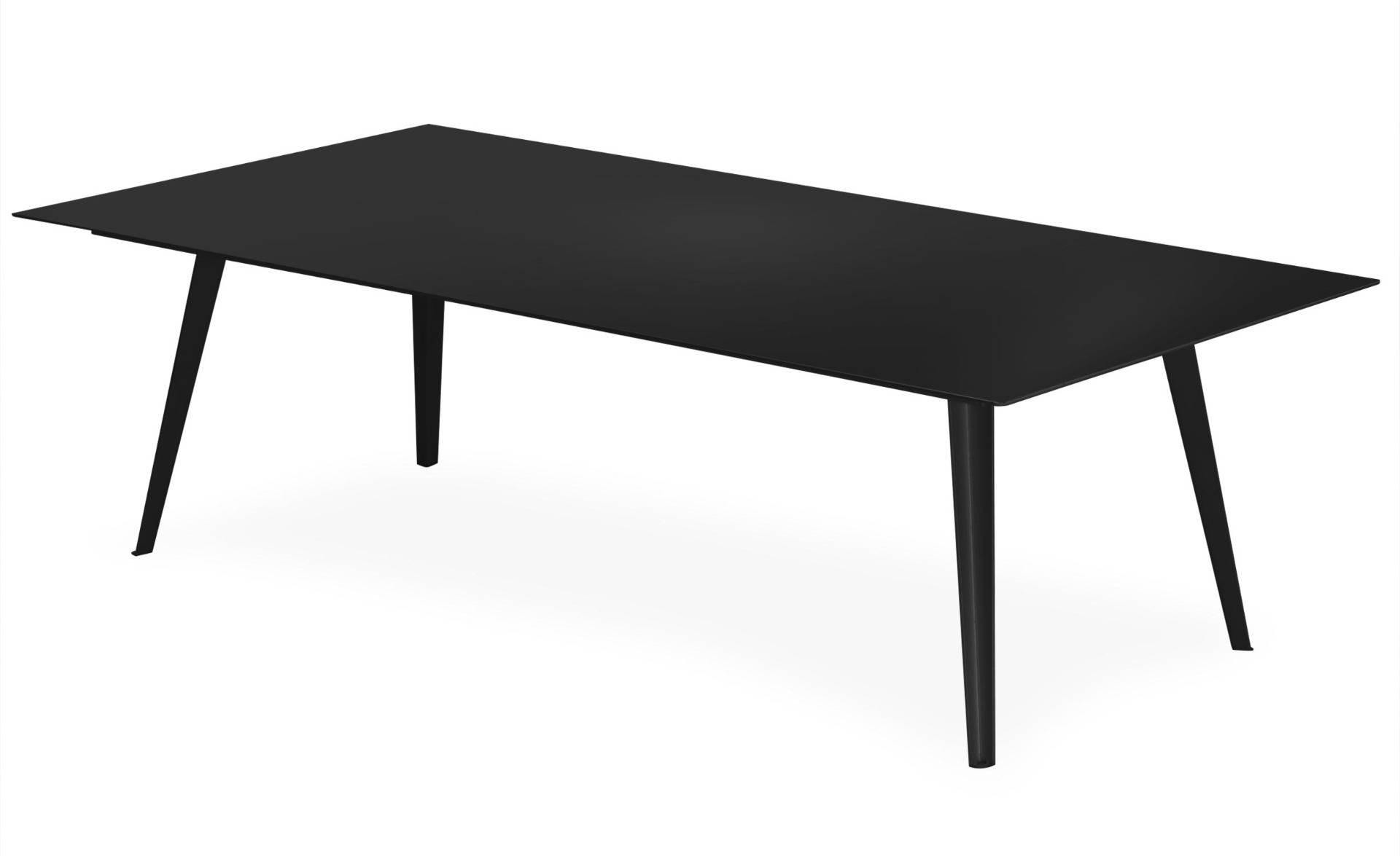 Table basse rectangulaire 120x60cm Bipolart Métal Noir