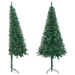 Künstlicher Eck-Weihnachtsbaum Gullie L85xH240cm Grün