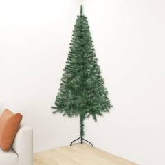 Künstlicher Eck-Weihnachtsbaum Gullie L85xH240cm Grün