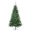 Albero di Natale artificiale Silvesse H180cm Verde LED con palline argento
