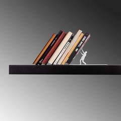Decoratieve boekensteun Liber gewicht 25,5 x 12,5 x 12 cm Metaal Wit