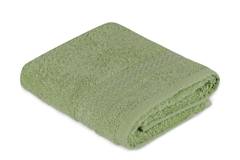 Tira de toalla con tres líneas bordadas Sicco 30 x 50 cm 100% algodón Verde