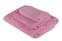 Set van 3 SIcco 100% katoen handdoeken Roze