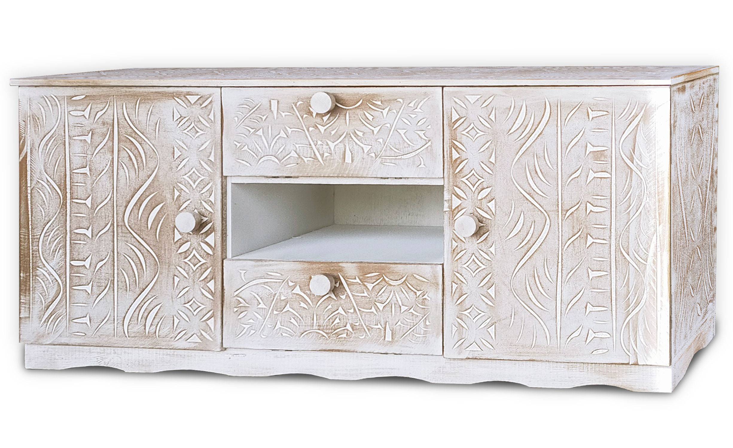 cassettiera-in-legno-shabby-chic-bianco-anticato-decorato