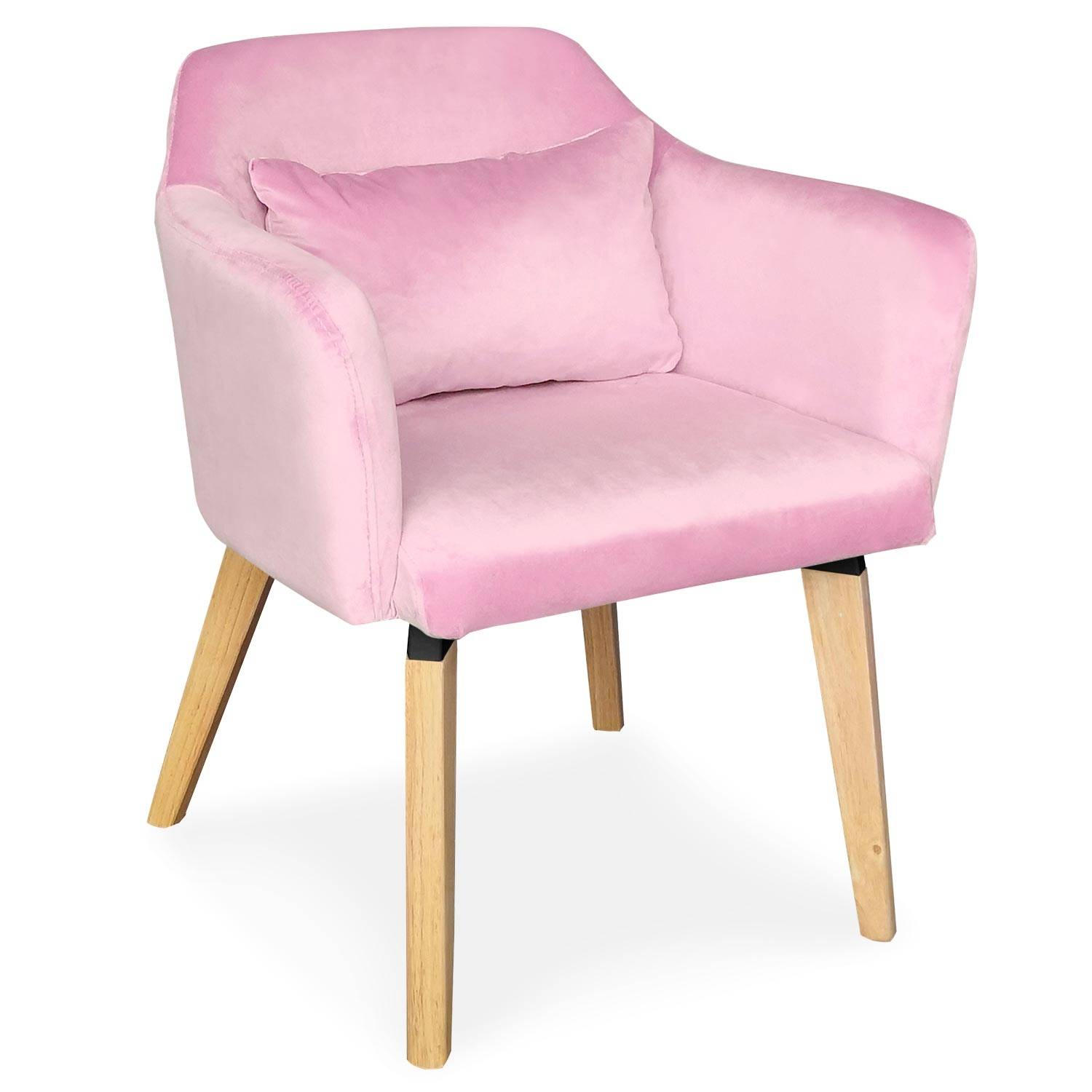 Housse chaise Scandinave Rose