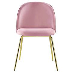 Set van 2 stoelen Spectra Velvet Roze