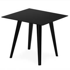 Tavolino quadrato 40cm Bipolart Metal Black