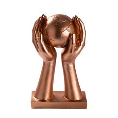 Deko-Statue Javea B19xH30cm Bronze
