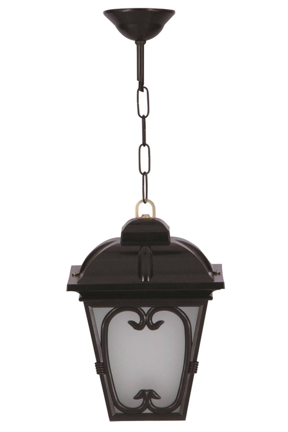 Lámpara colgante de exterior Caillet D20cm Negro