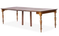 Table console extensible 250cm Elegancy Bois Noisette