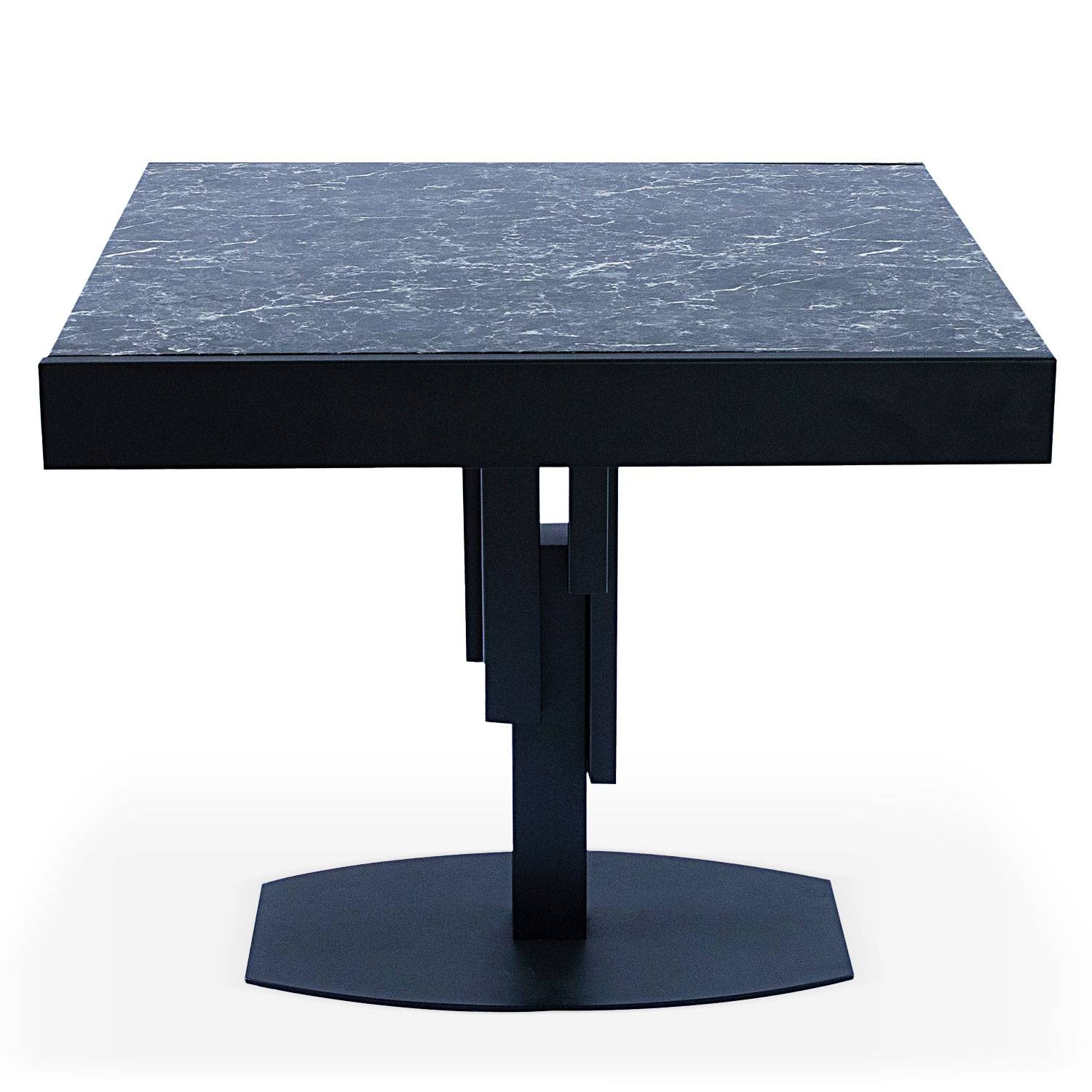 TABLE pliable 180cm coloris noir
