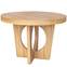 Uitschuifbare ronde tafel Kalipso Light Oak