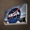 Tableau décoratif lumineux LED Lucendi L70xH45cm Motif Logo NASA