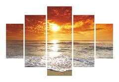 Vijfluik Atos Motif Beach Sunset
