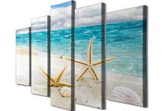 Pentittico Atos Beach, conchiglia e motivo a stella marina