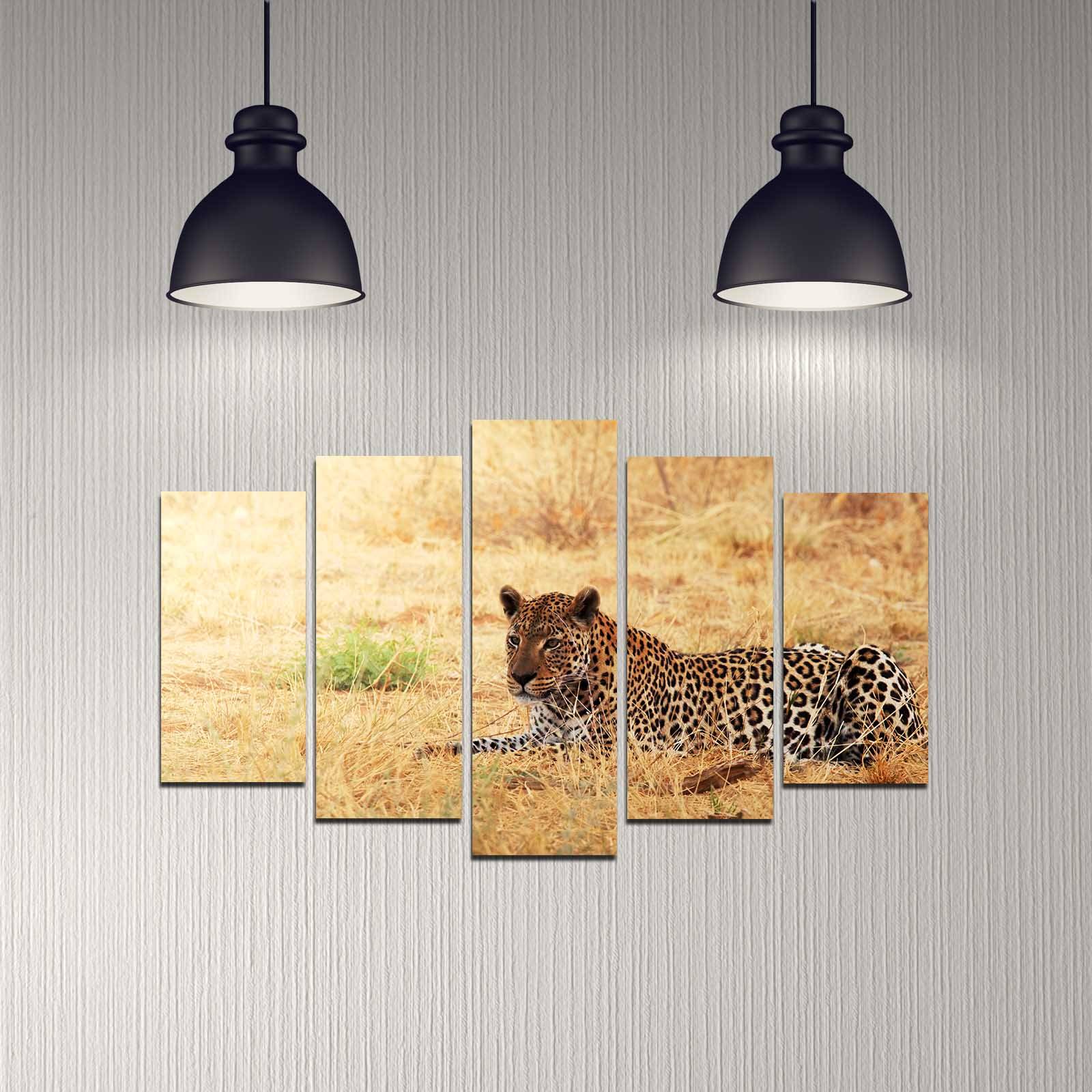 Pentaptychroom savannah luipaard Atos MDF Multicolour