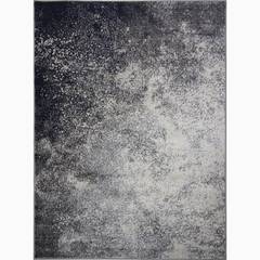 Massil Teppich 100x200cm Vintage-Muster Grau