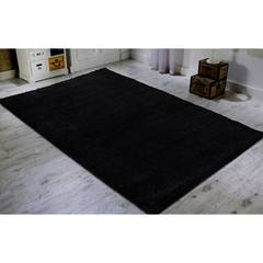 Tappeto Quarris 160x230cm Tessuto nero