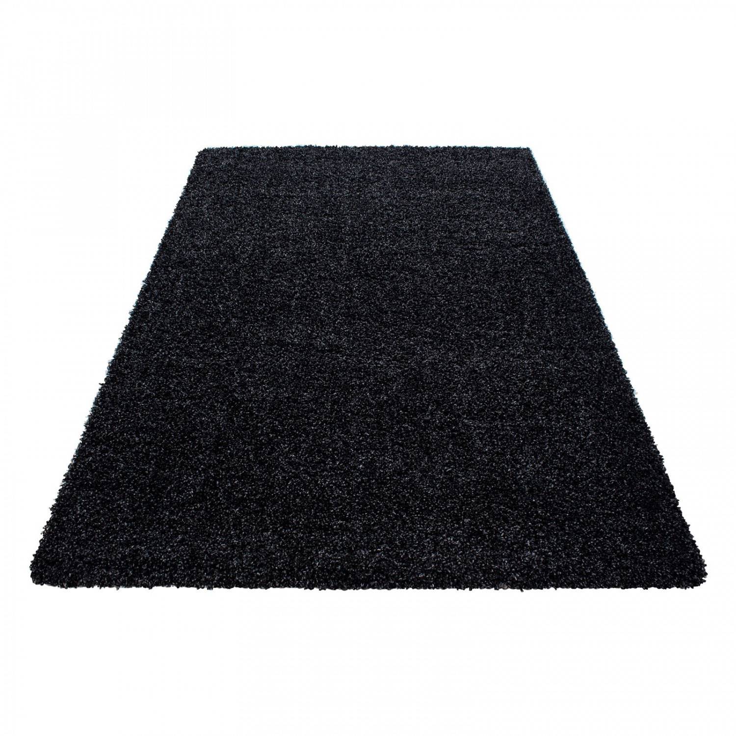Soros rechthoekig tapijt 120x170cm stof donkergrijs