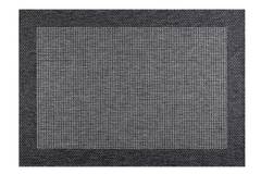 Rechthoekig tapijt Tatamo 160x230cm Mesh donkergrijs