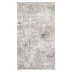 Videric tapijt 150x230cm Bruin, Grijs en Wit gevlekt patroon