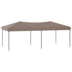 Faltbares Partyzelt Taupe 3x6 m