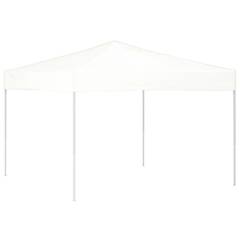 Vouwbare partytent Mawa L292xH245cm Stof Wit
