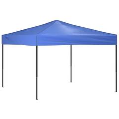 Vouwbare partytent Mawa L292xH245cm Stof Blauw