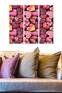 Trittico Fabulosus L70xH50cm Composizione Composizione cuori Sfumature di rosa