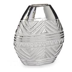 Hostilia Vase 17,5x19,5cm Keramik Silber